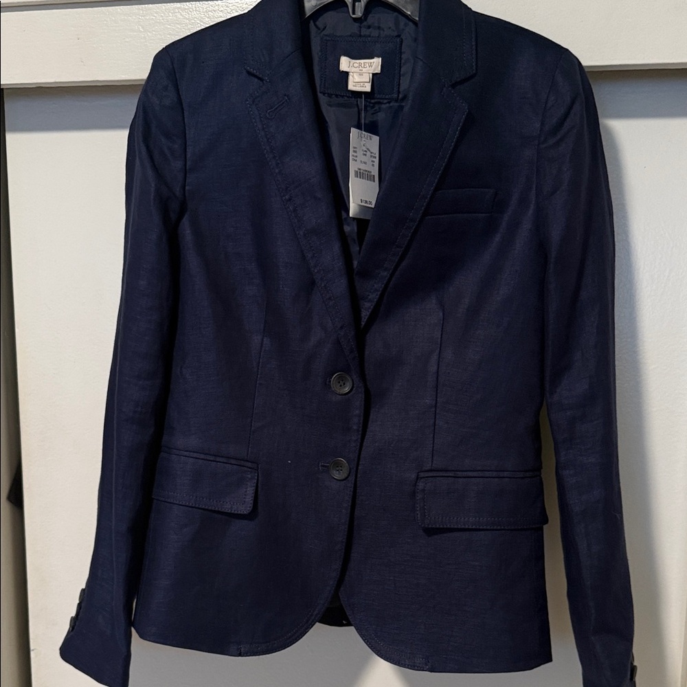 J. Crew Midnight Blue Jacket. - Picture 4 of 9